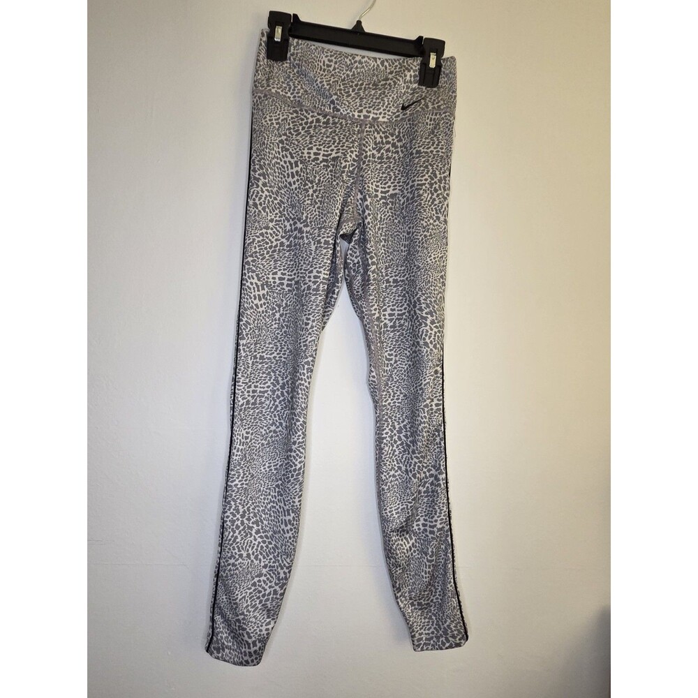 Nike Dri-FIT One-Luxe Women Leopard Print High Waist Leggings XS Pocket Running